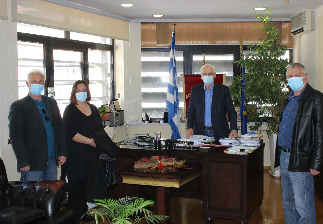 Στον δήμαρχο Λαρισαίων η νέα Γραμματεία του ΣΥΡΙΖΑ Λάρισας 
